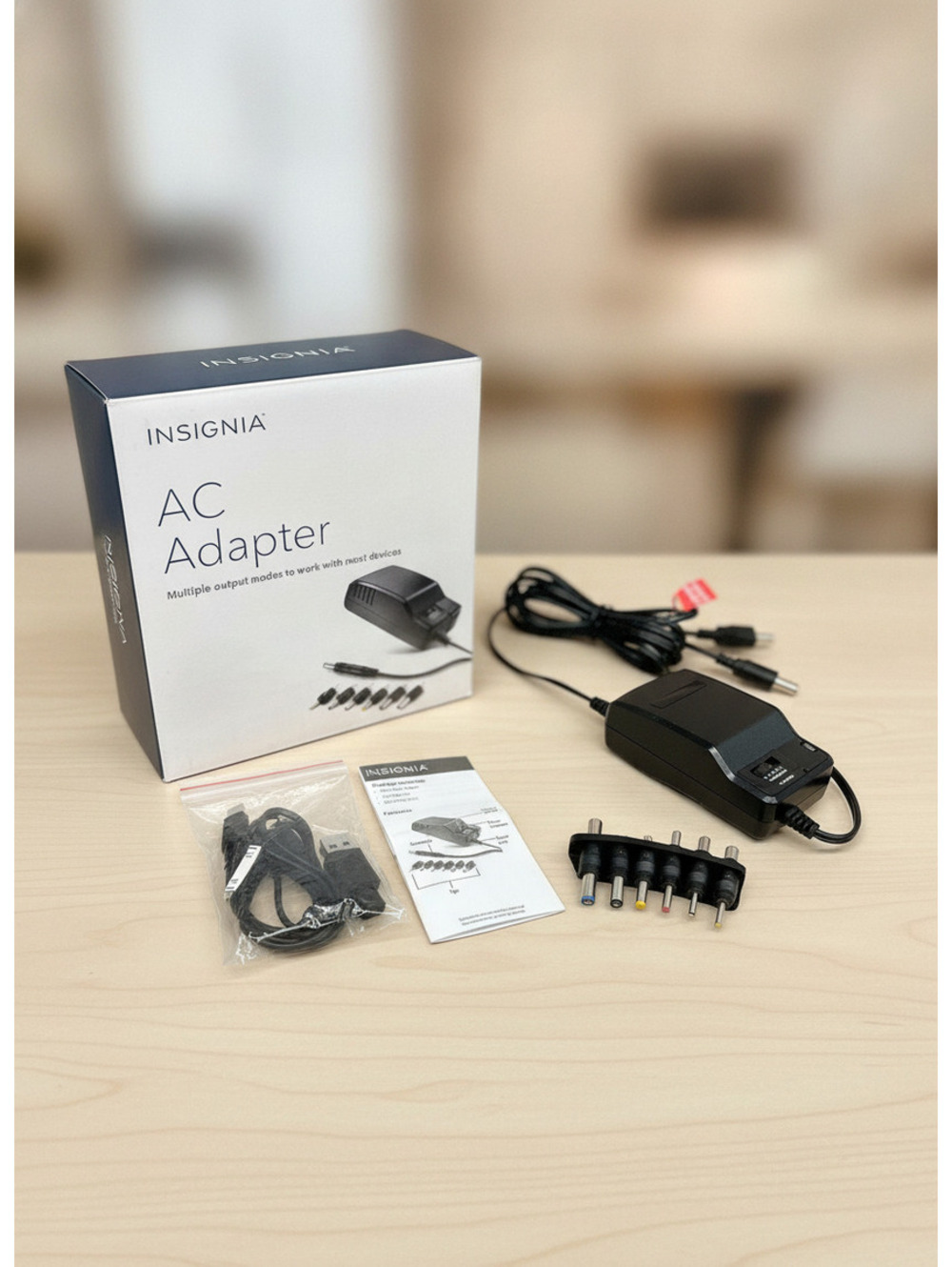 Insignia AC Adapter Multiple Output Modes Power Supply with